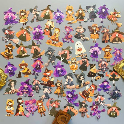 Little Witch Lilith Sticker 60PCS