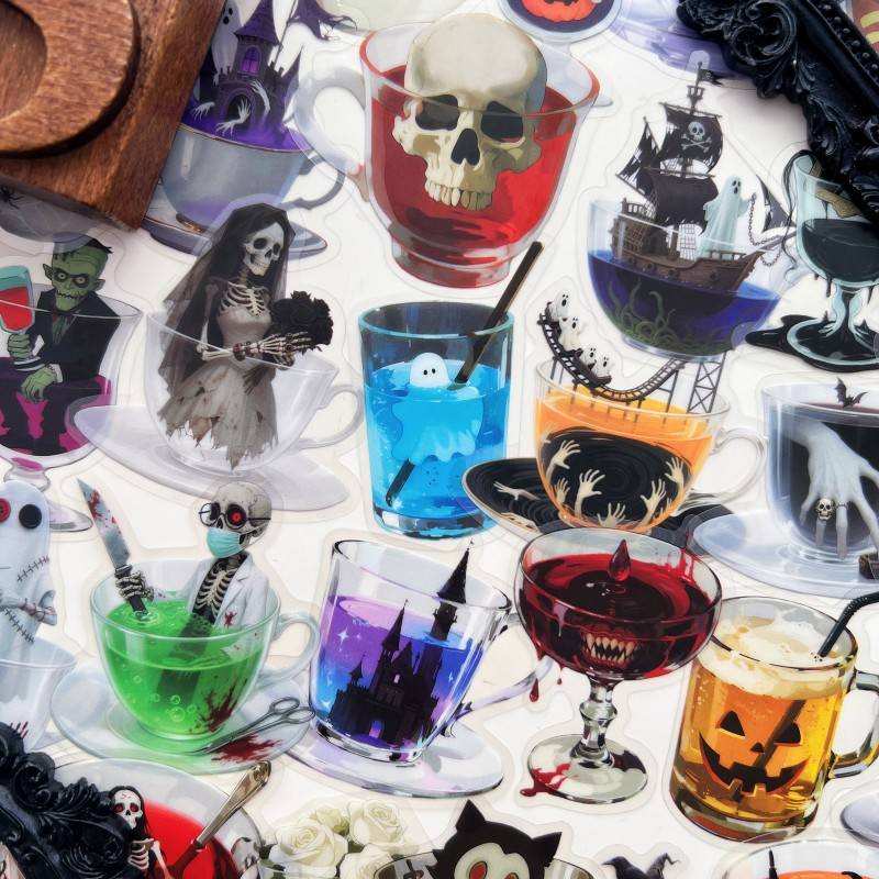Odd Teacup Sticker 50PCS