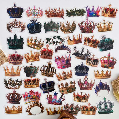 Crown Sticker 48PCS
