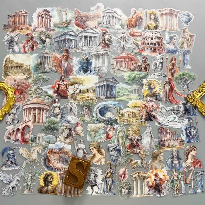 Greek Mythology Sticker 90PCS