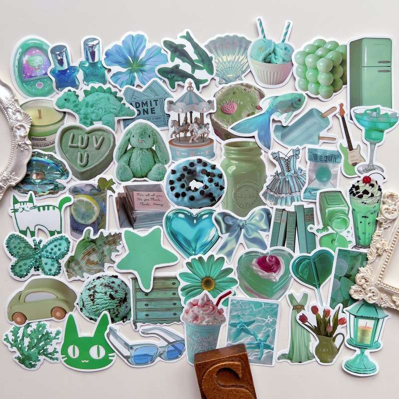 Minty Muse Sticker 50PCS