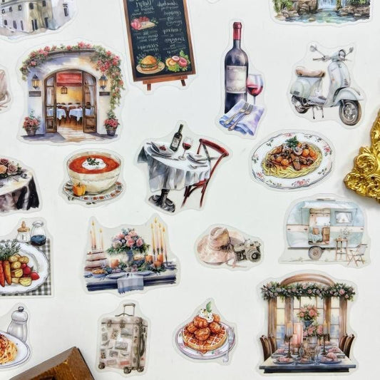 Sunset Table Sticker 30PCS