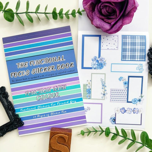 The Functional Focus Sticker Book 24Sheets