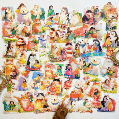 Lily's Pet World Sticker 60PCS