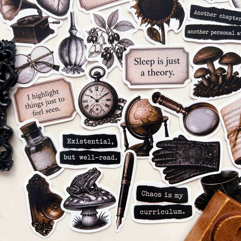 Dark Relic Sticker 54PCS