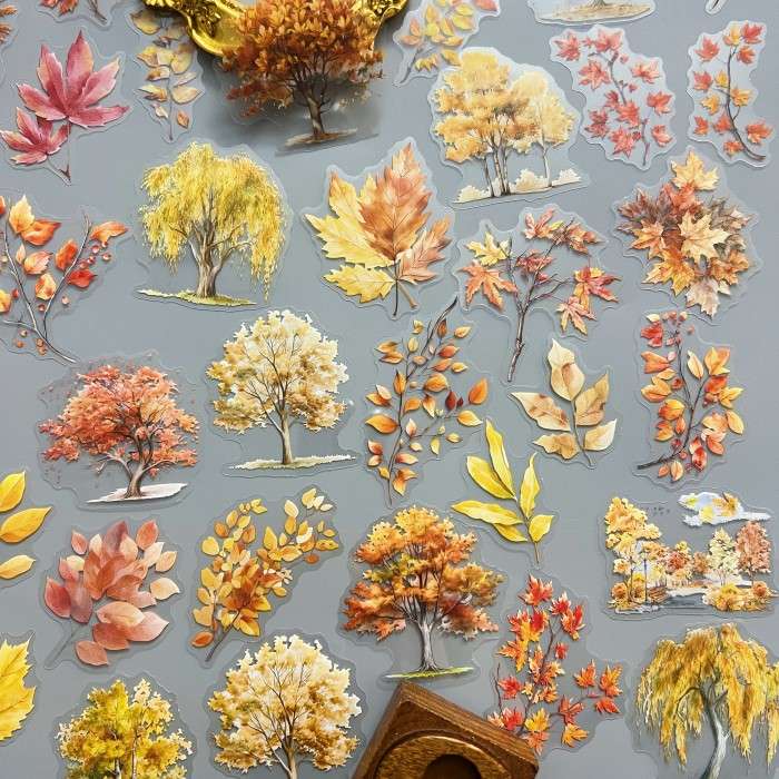 Timeless Autumn Sticker 50PCS