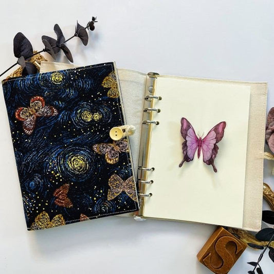 Butterfly Night Loose-Leaf Journal