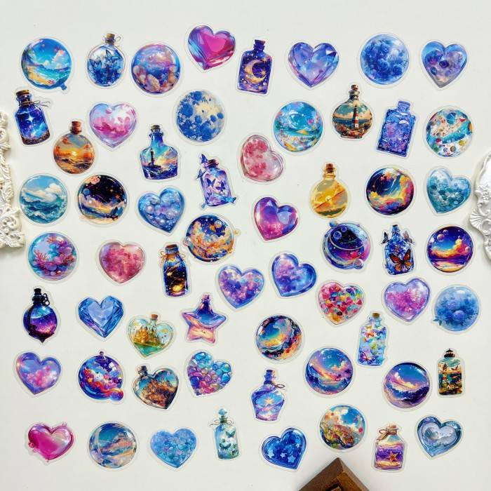 Starlit Wishes Sticker 60PCS