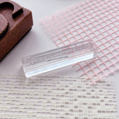 Stitch Line Acrylic Stamp
