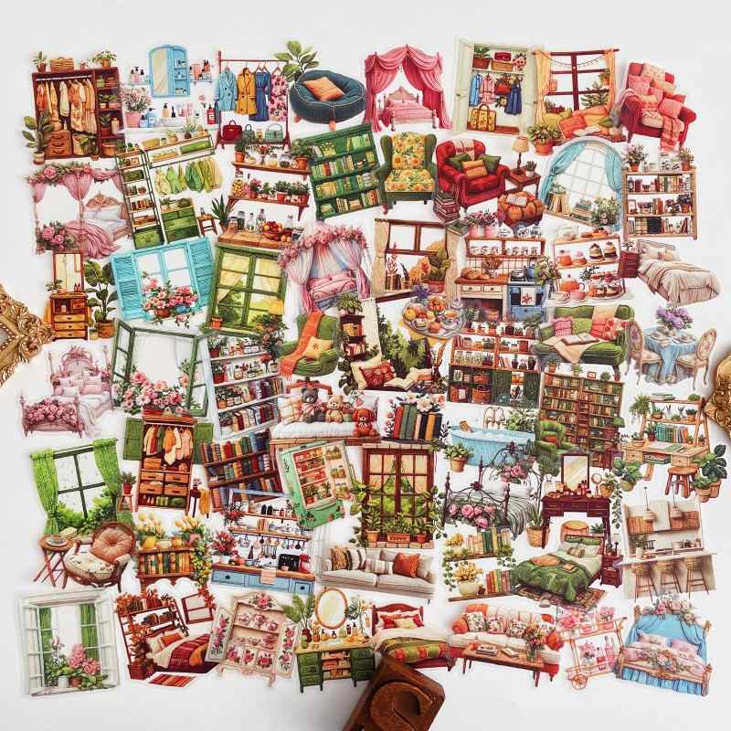 Home Comforts Sticker 60PCS