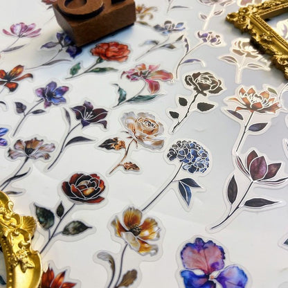 Pale Filament Sticker 50PCS