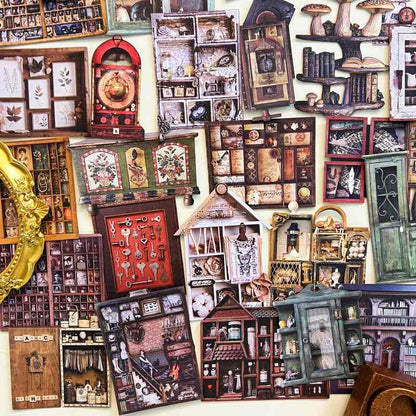 Retro Photos Sticker 60PCS