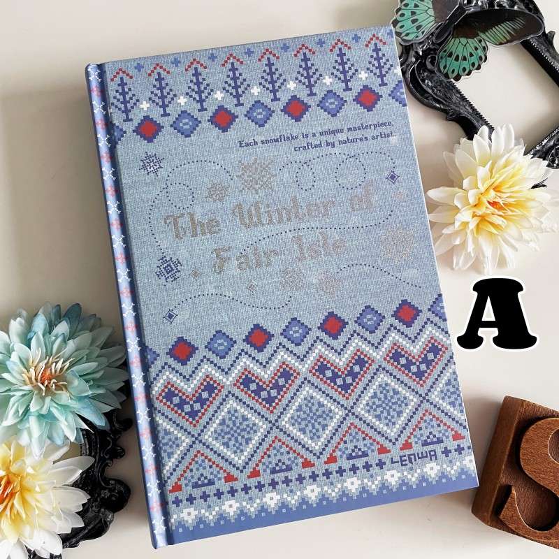 Fair Isle Winter Journal Notebook