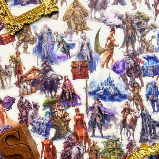 Fantasy Professiona Sticker 90PCS