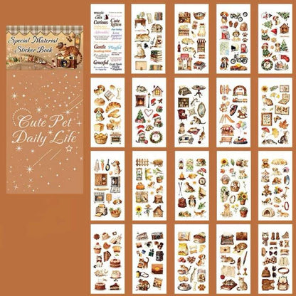 Furry Daily Sticker Book 20Sheets