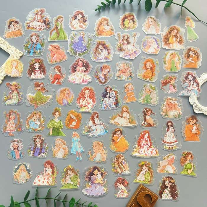 Lovely Manor Sticker 60PCS