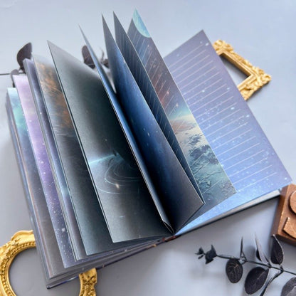 Cosmic Clock Illustrated Notebook