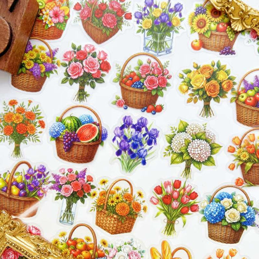 Gentle Bloom Sticker 50PCS