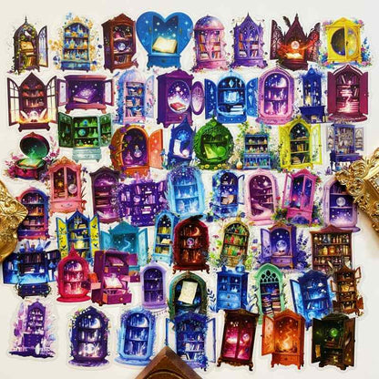 Magical Hut Sticker 56PCS