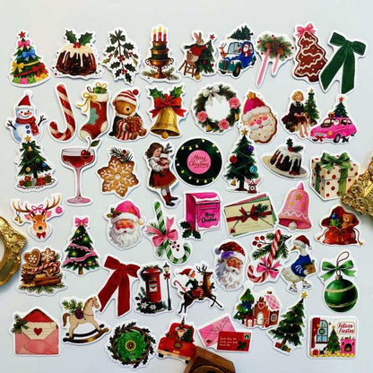 Holiday Aesthetic Sticker 50PCS