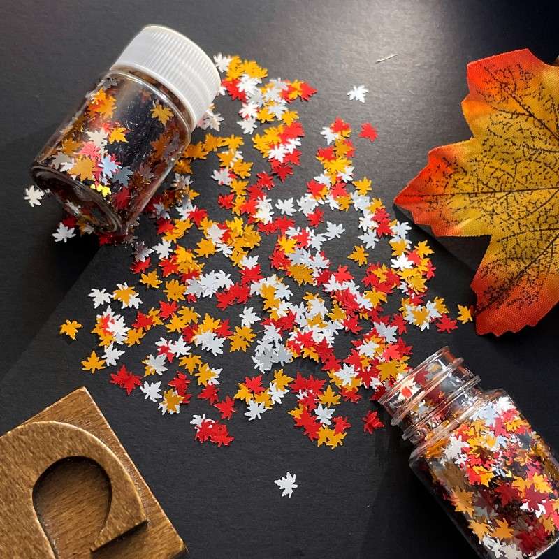 Fallen Flame Glitter Sequins