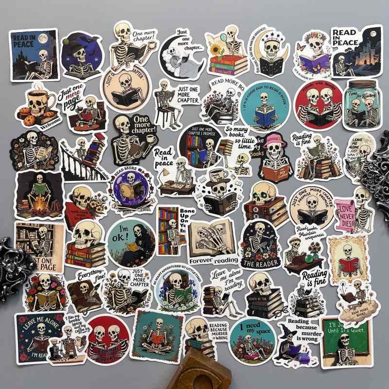 Grim Reader Sticker 56PCS