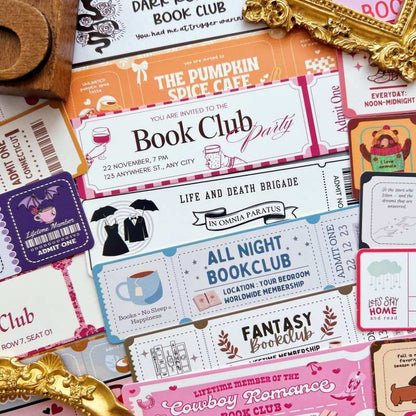 Book Club Note Paper 30PCS