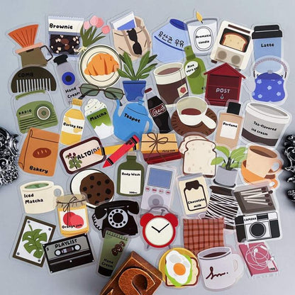 Daily Decor Sticker 50PCS