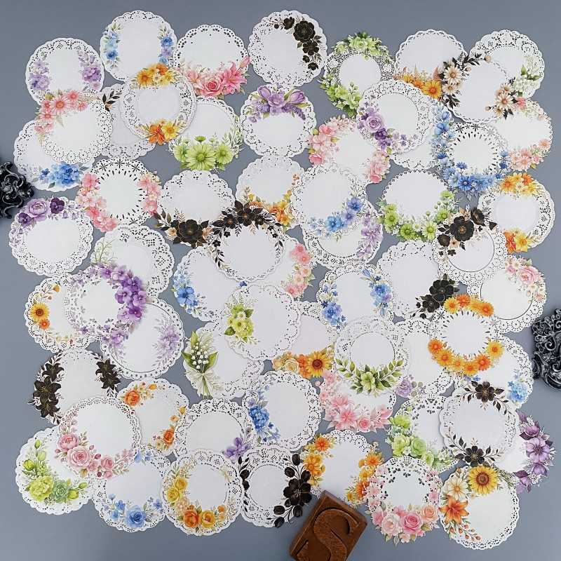 Lace Nectar Sticker 60PCS