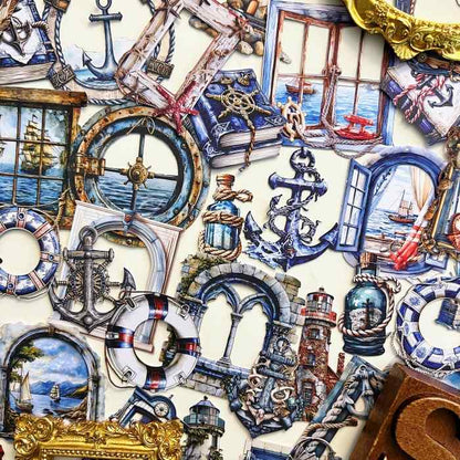 Maritime Memory Sticker 60PCS