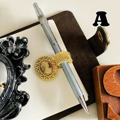 Victorian Beauty Pen Holder Clip