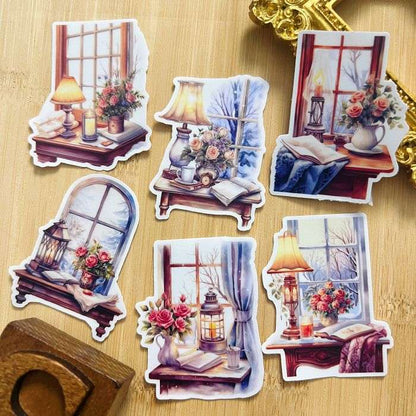 Peaceful Corner Sticker 12PCS