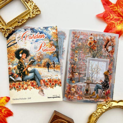Fall Coming Sticker Book 20Sheets