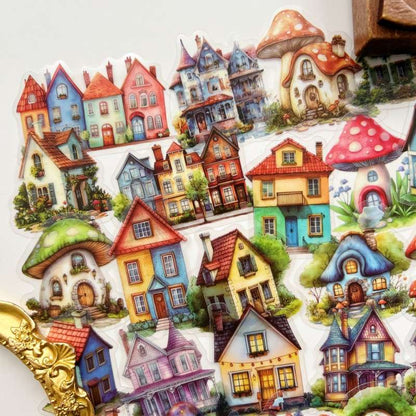 Storybook Cottages Sticker 50PCS
