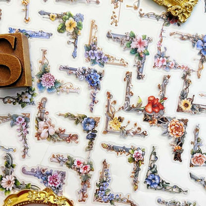 Blossom Border Sticker 50PCS