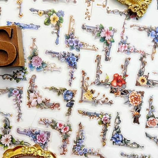 Blossom Border Sticker 50PCS