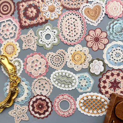 Flower Weave Sticker 60PCS