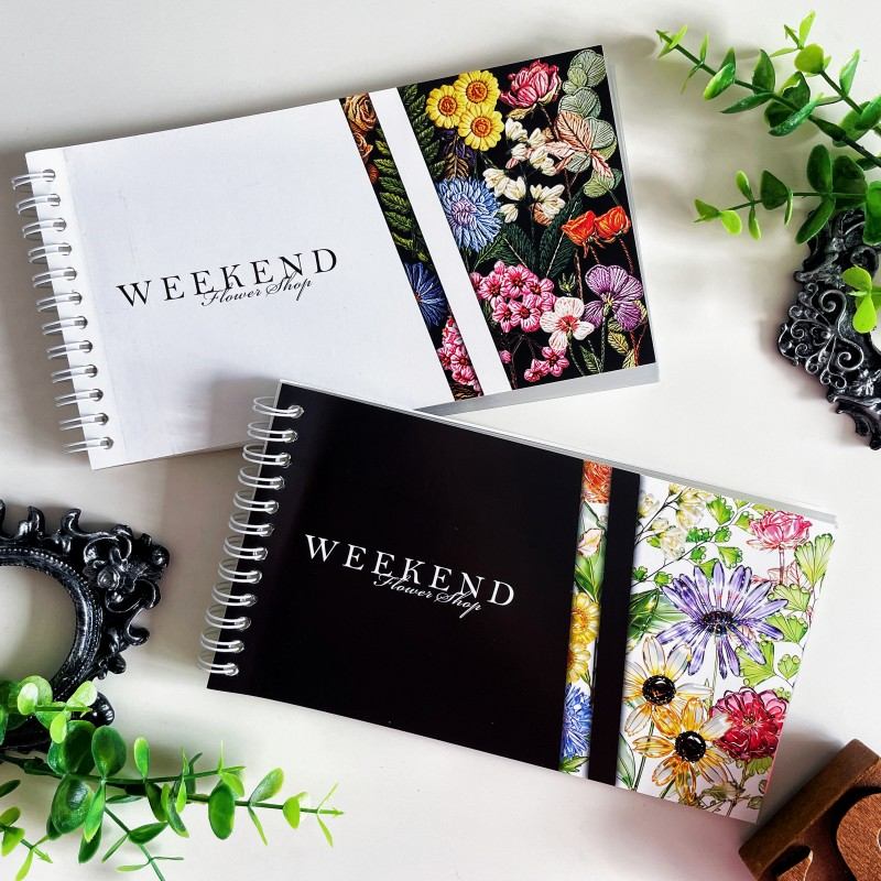 Weekend Flower Shop Sticker Book 50Sheets