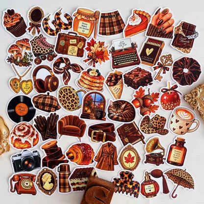 Caramel Crush Sticker 50PCS
