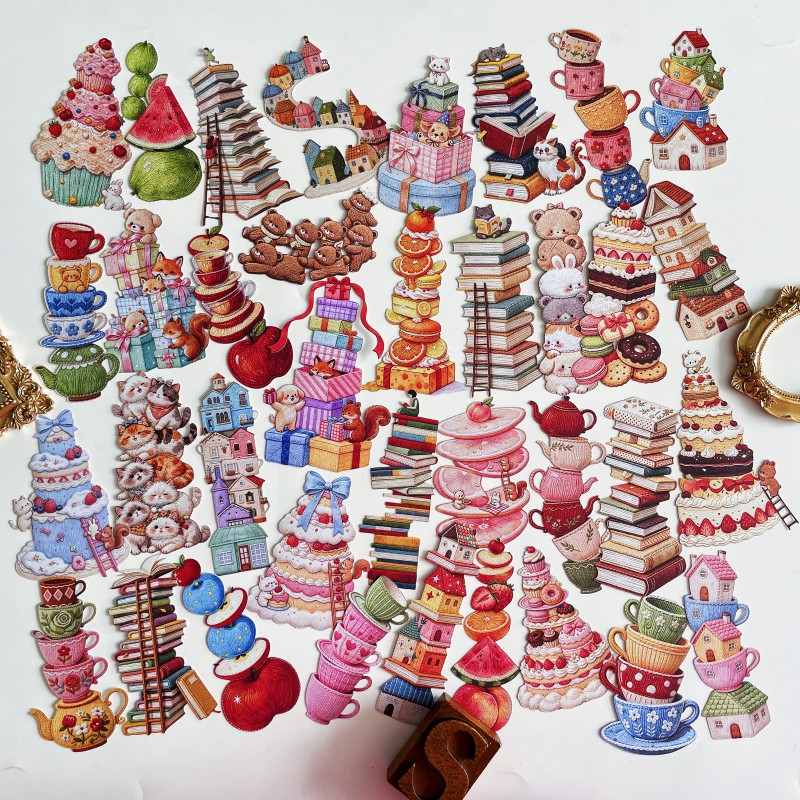 Threaded Looming Fun Sticker 36PCS