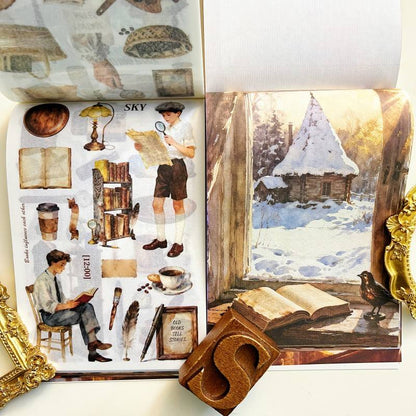 Time Chapter Washi Sticker Book 50Sheets