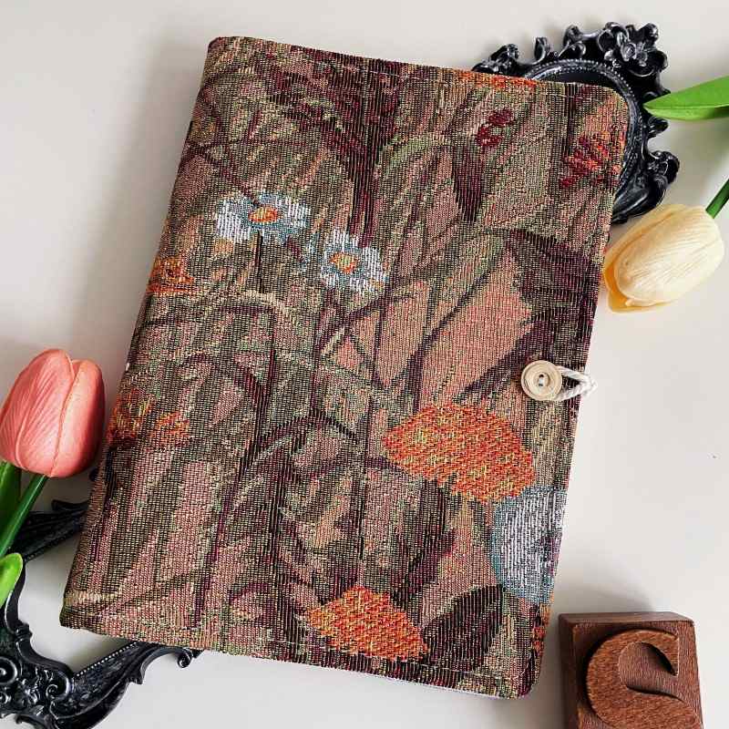 Brown Pastoral Loose-Leaf Journal