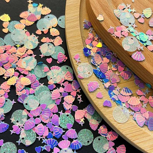 Ocean Dazzle Glitter Sequins