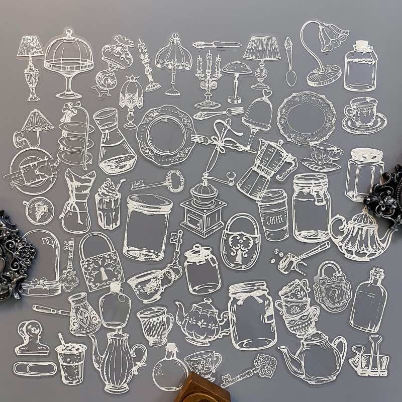 Snow Creatures Sticker 60PCS