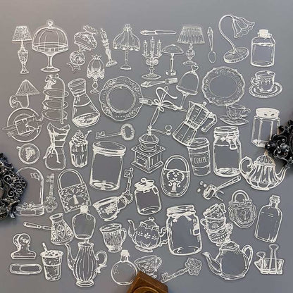 Snow Creatures Sticker 60PCS