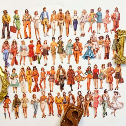 Hollywood Fashion Sticker 50PCS