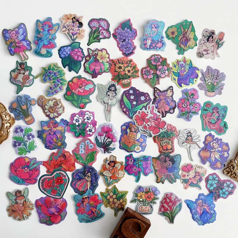 Woodland Muse Sticker 50PCS