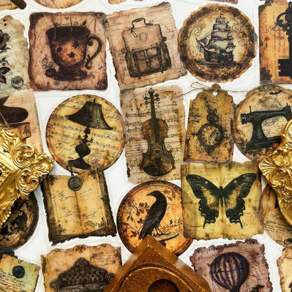 Nostalgia Mark Sticker 50PCS