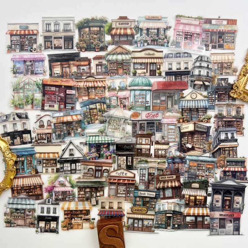 City Wanders Sticker 60PCS