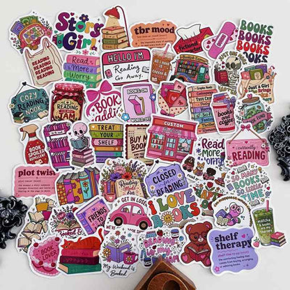 Bookish Days Sticker 50PCS